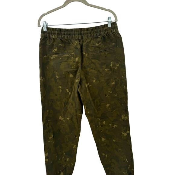 NWT Garnet Hill 100% Cotton floral camo Salt-Washed Chino Joggers - Picture 8 of 12